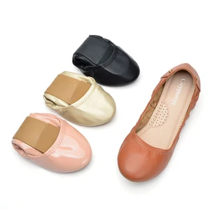 Women's Ballet Style Dance Shoes with Suede Lining Solid Color Thickened Soft Curved Sole Flat Shallow Mouth for Spring Summer