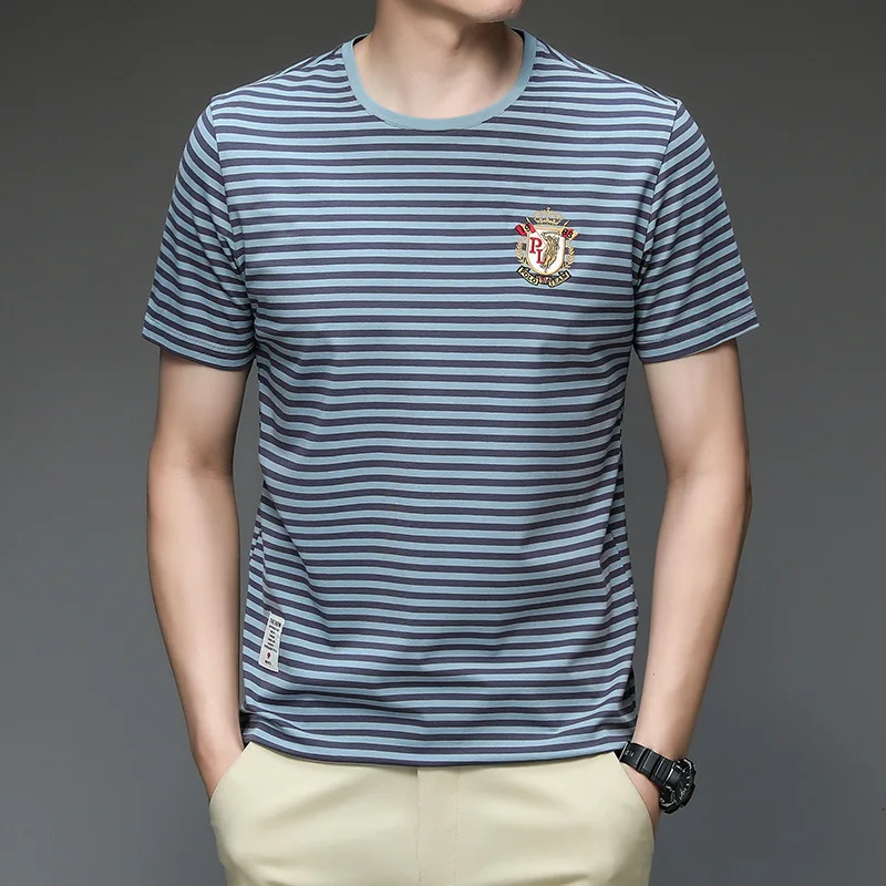 New High Quality Fashion Shirts Soft Cotton t Shirts Cotton 5 Elastane t Shirt