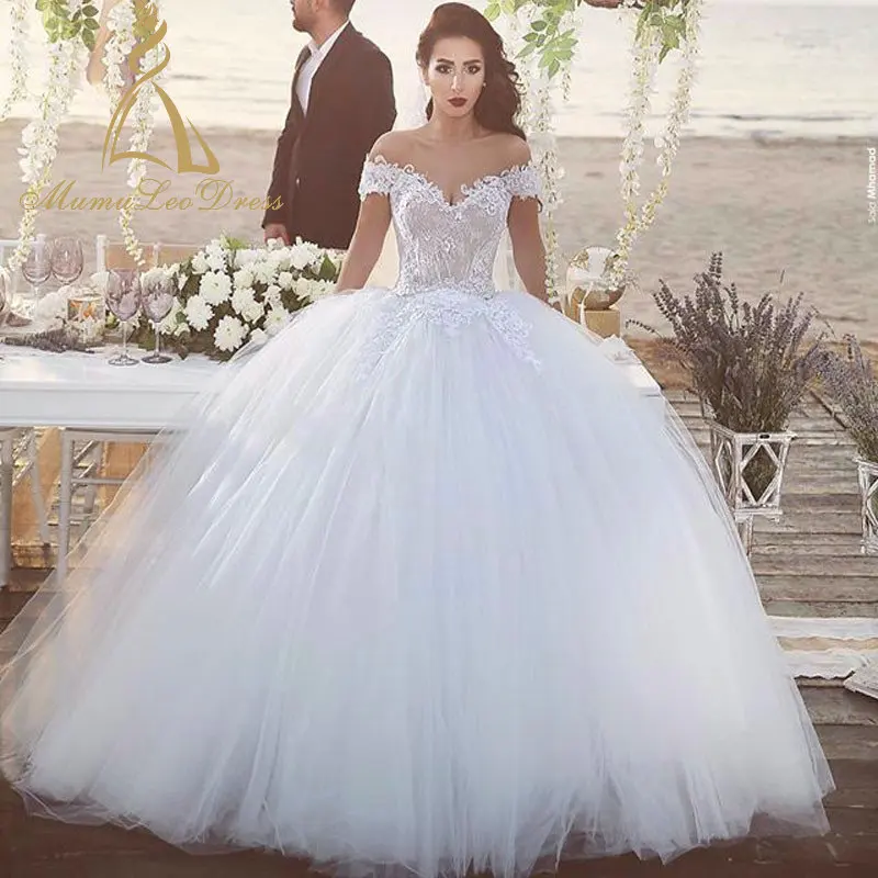 poofy ball gown wedding dresses