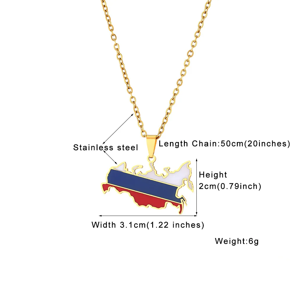 Map Necklaces