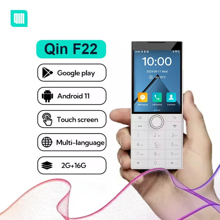 a*読様 Xiaomi duoqin F22 Android 11 SIMフリー Duoqin F22 - 3G & 4G Smart Phone with 2.8 Inch Touch Screen