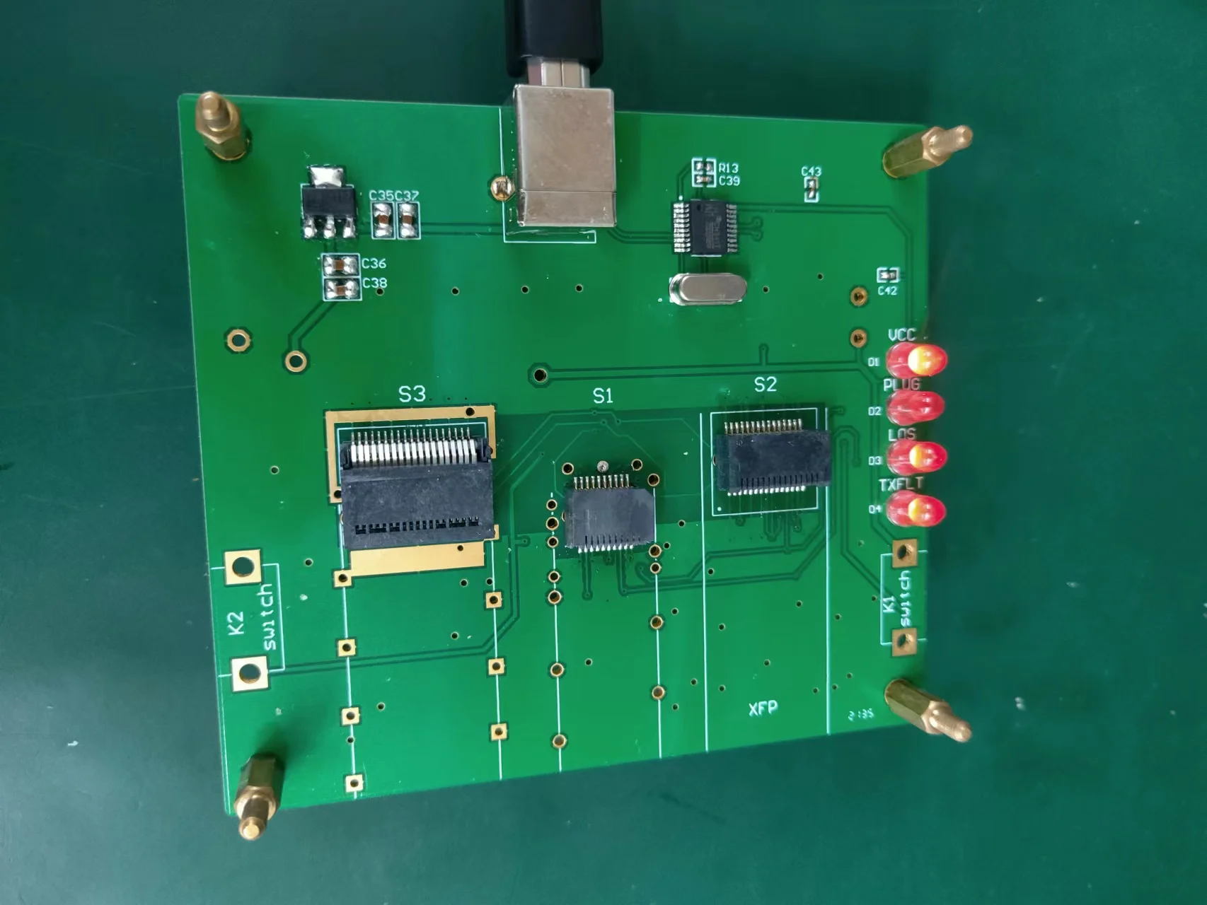 SFP TOTAL PLUS Coding Board Supports Save Read Flash Code EEPROM Programmer for XFP QSFP QSFP28 Fiber Optic Transceivers