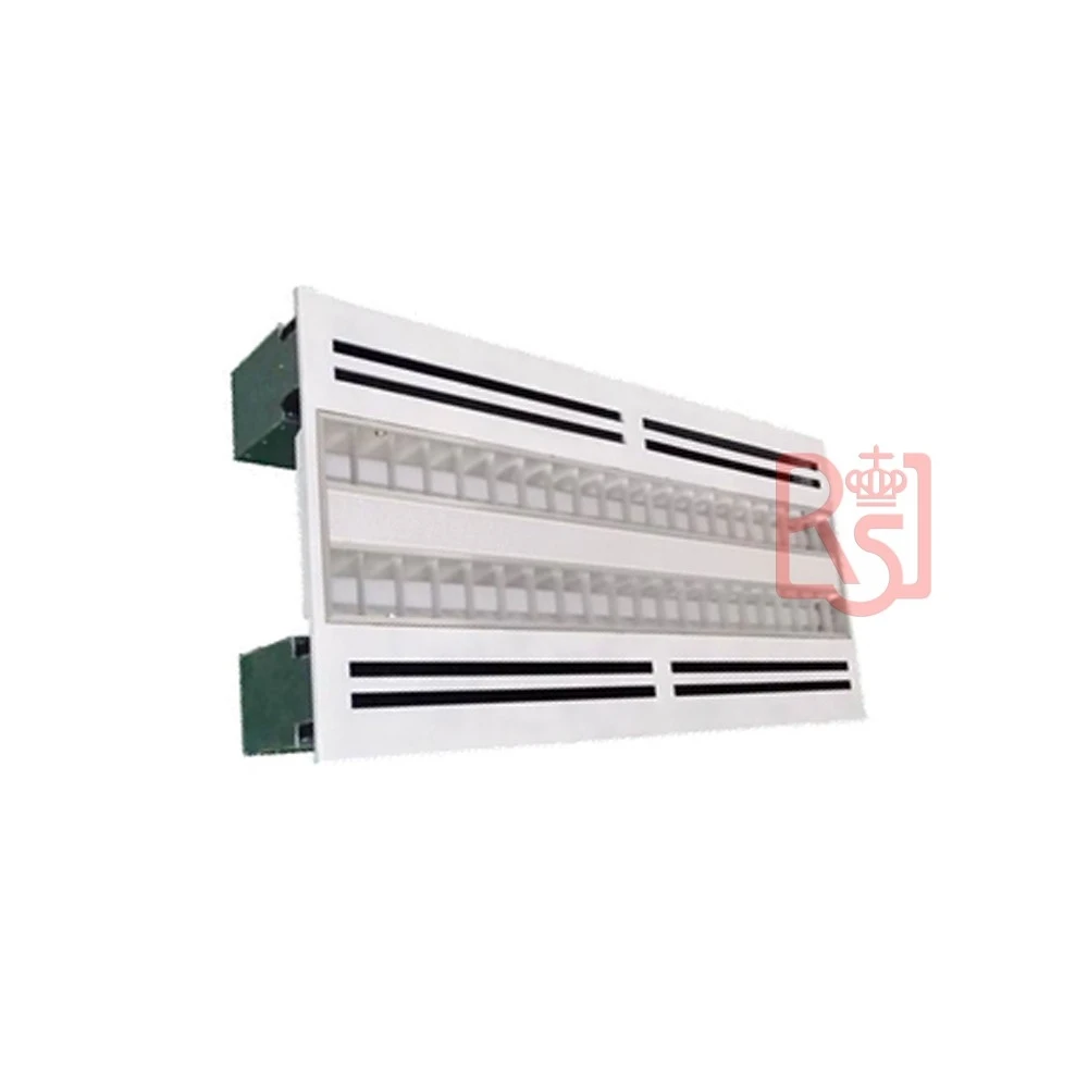 HVAC Systems Parts Aluminum Ceiling Troffer Air Exhaust Supply Linear Air Conditioning Light Slot Grill Air Diffuser