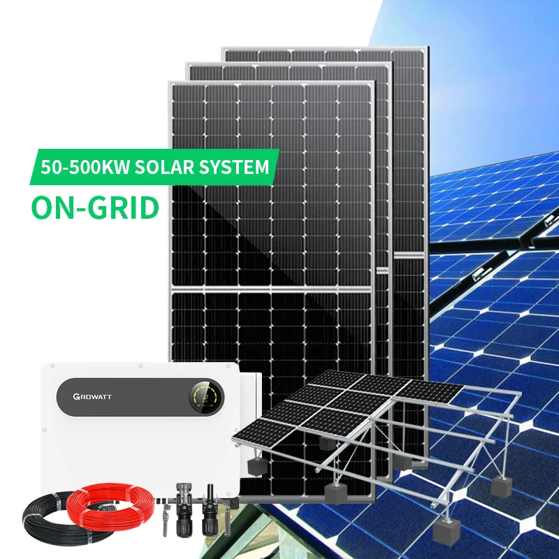 Pv Module Technology 25Kwh 30Kwh On-Grid Ground-Mounted Battery Pack All-In-One Solar Power Battery Energy System