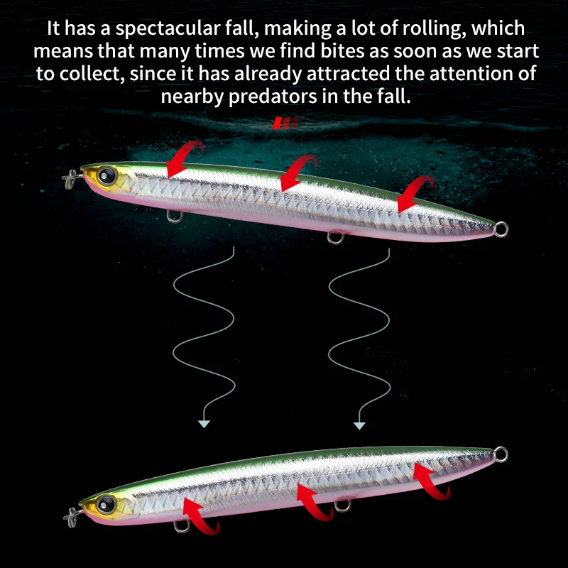 ALLBLUE SPARROW 110MM Surface Floating Hard Plastic Fishing Lure Bait