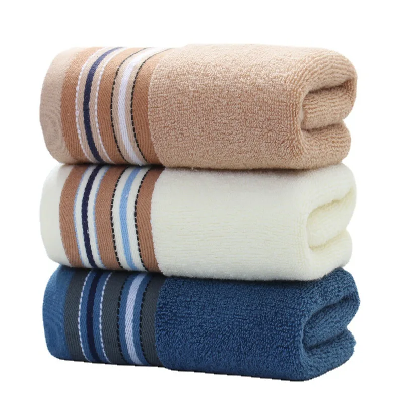 Full cotton bath towel wholesale 70*140 adult home custom beauty salon hotel can embroider logo towel