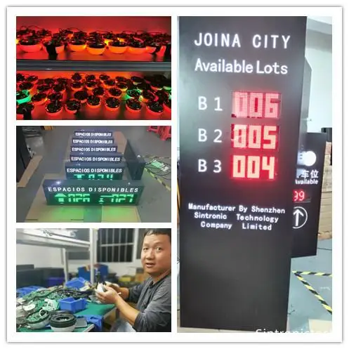 Сплит ультразвуковой Парковочное пространство система наведения индикатор СВЕТОДИОДНЫЙ