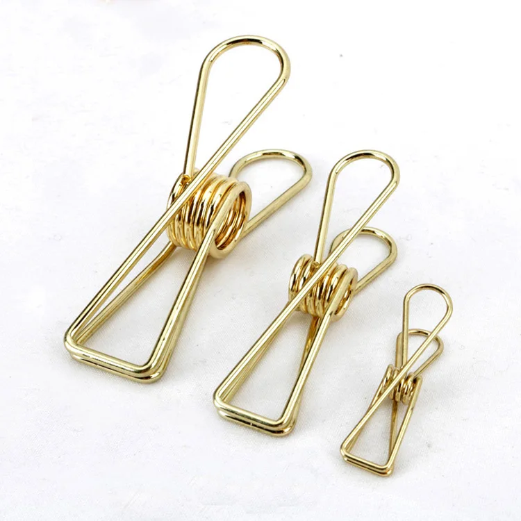 Hot Selling Multi-Purpose Wire Metal Spring Clips for Hanging