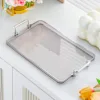 Bandeja larga Ash Silver - 6 compartimentos