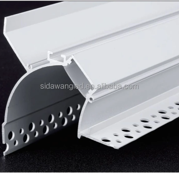 SDW88.6X87MM-A Top Corner LED Aluminum Profile Ceiling Recessed ...