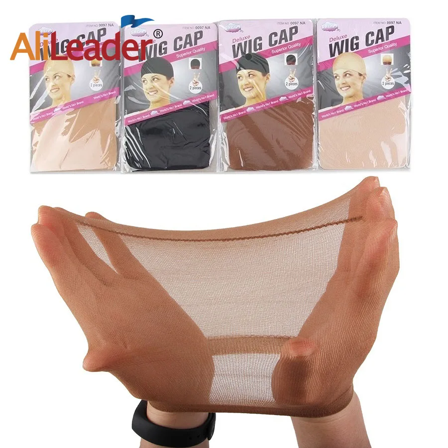 AliLeader Wholesale Stretchy Close End Stocking Wig Caps
