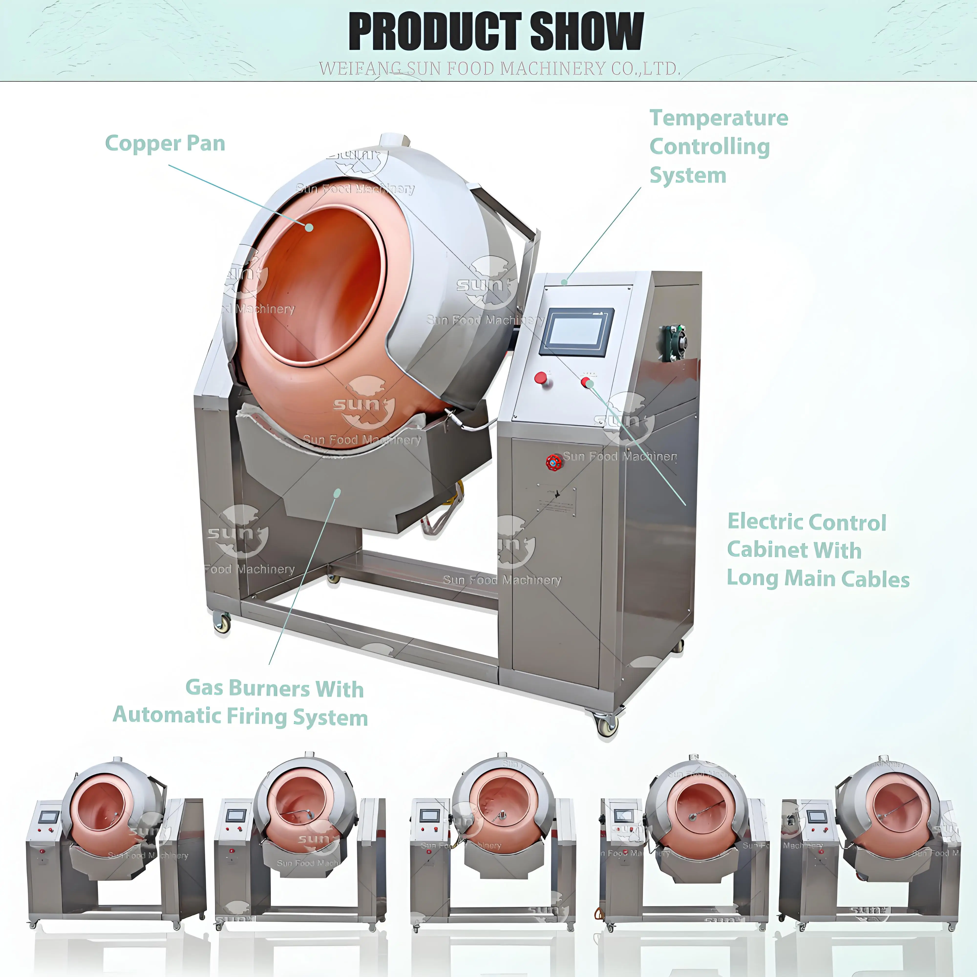 Other Snack Food Automatic Processing Glazed Walnuts Chocolate Honey Caramelized Peanut Almond Sugar Pan Nut Coating Machine