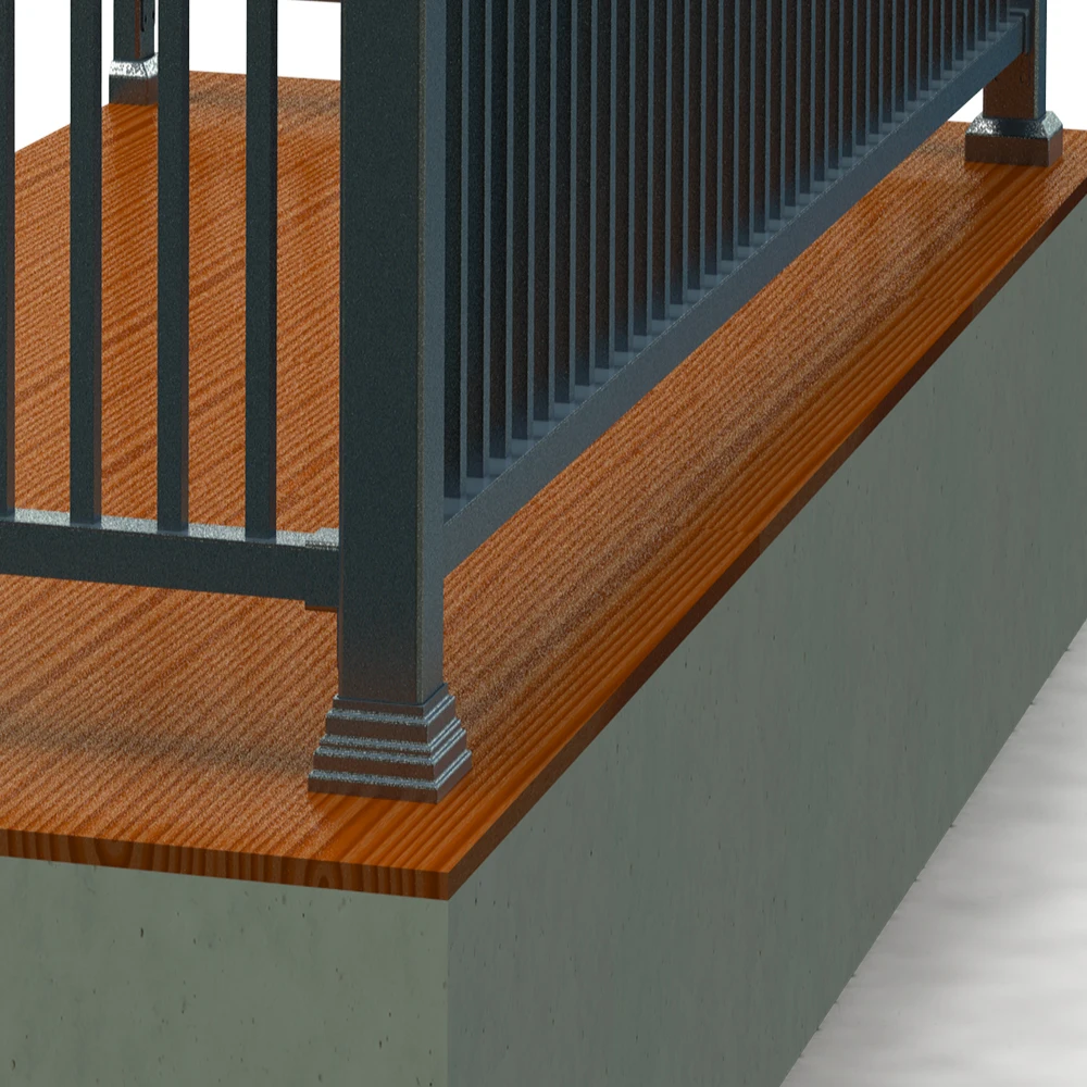 Aluminum Railings/handrail/balustrades/fence For Outdoor Or Balcony
