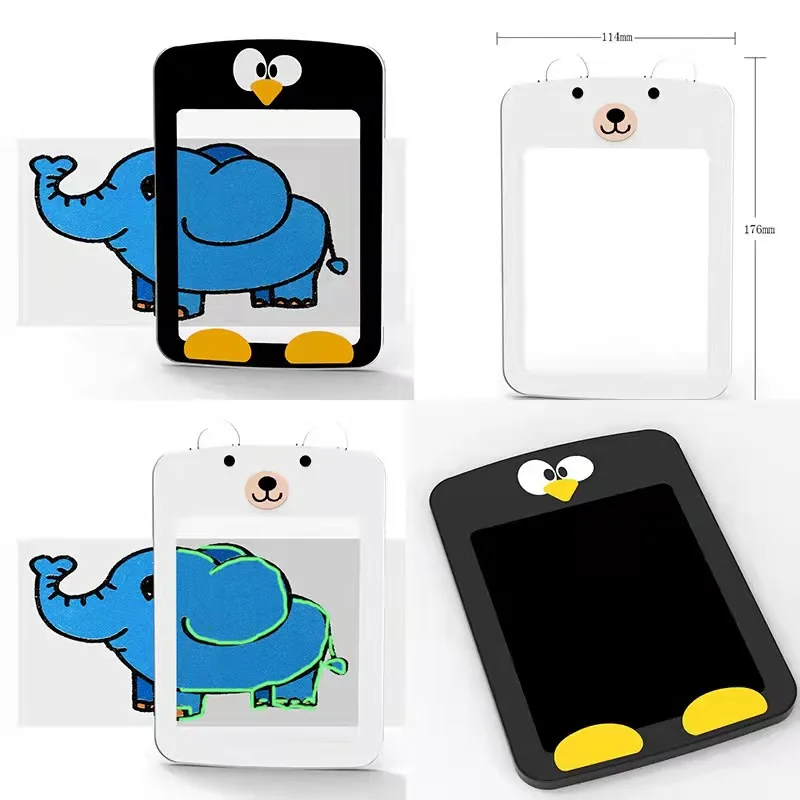 Цифровые графические ЖК-планшеты для письма 6,5 дюймов ЖК электронная доска для рисования