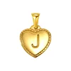 Gold -J (Single Pendant)