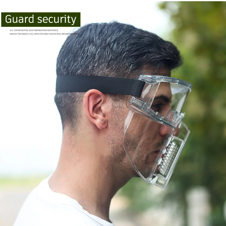 Pc Material Safety Face Shield Mask Protection Splash Proof Sand Proof Grinding Antidust Proof