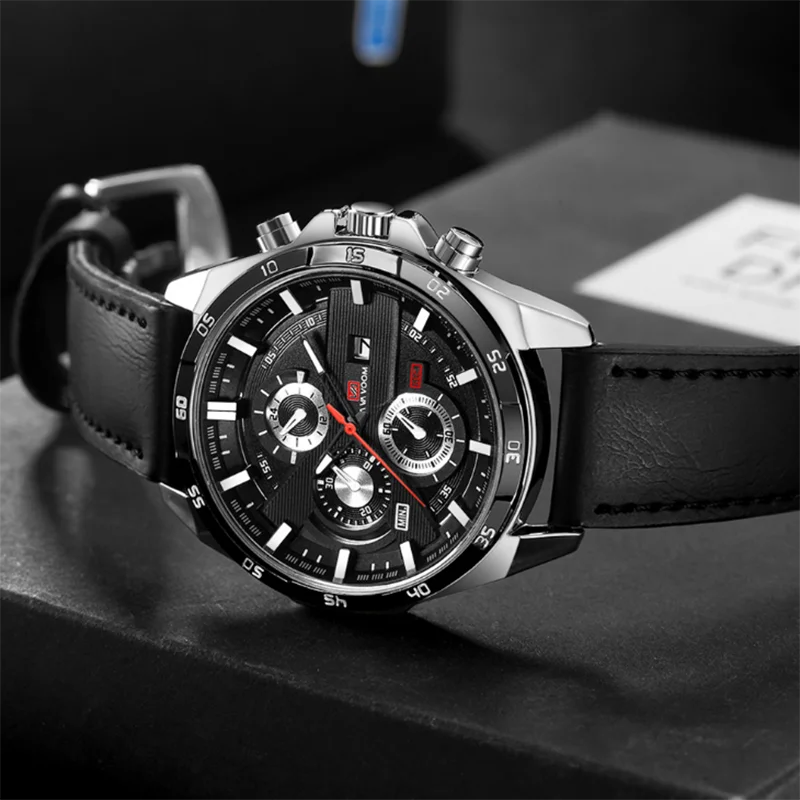 Men's Nate Stainless Steel Chronograph 