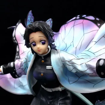 Action Figure Anime Demon Slayer Scala 1/6 22CM, Kanroji Mitsuri Kochou Shinobu Kimetsu No Yaiba, Giocattoli da Collezione in PVC