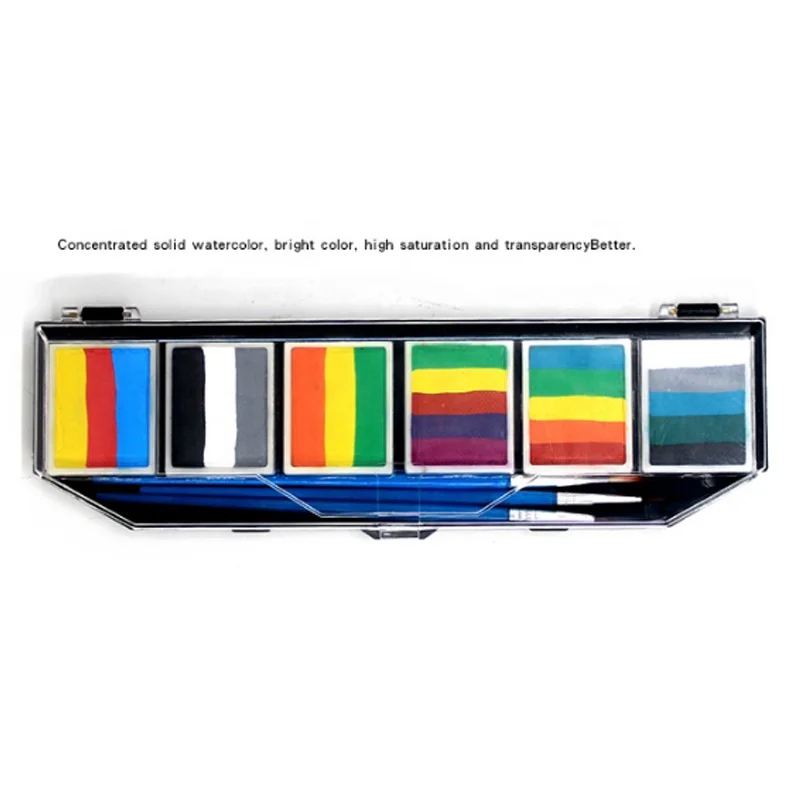 
 Краска для тела лица профессиональная Нетоксичная сильная функциональность краска для лица краска для тела пигменты мазь принадлежности в наличии  