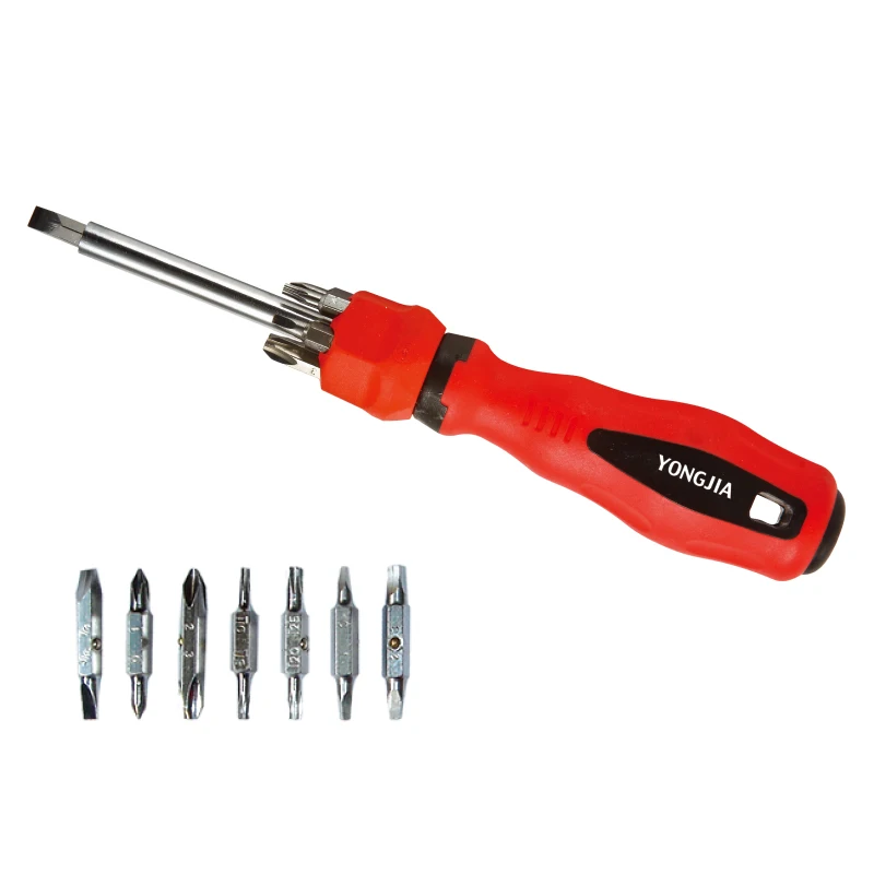 Screwdriver And Nut Driver 14-in-1 