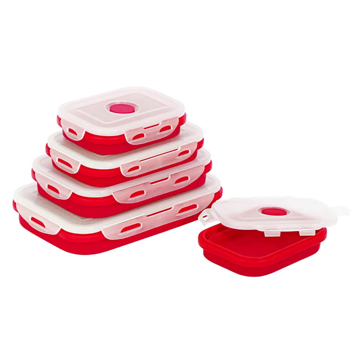 Wholesale Create Your Own Collapsible Silicone Lunch Box — Neil