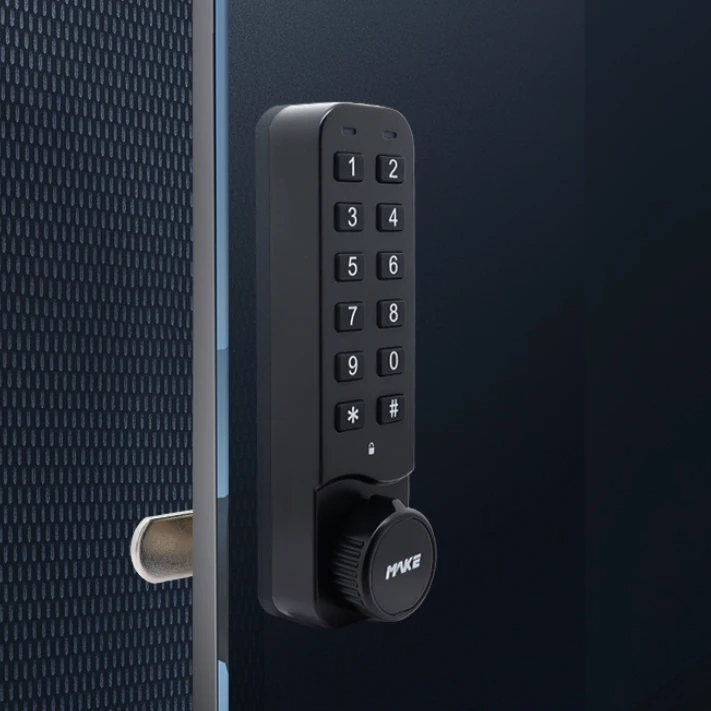 MK730 IP65 Waterproof Electronic Safe Lock Gym Locker Keyless Lock Password Code Touch Keypad Electronic Locker Lock