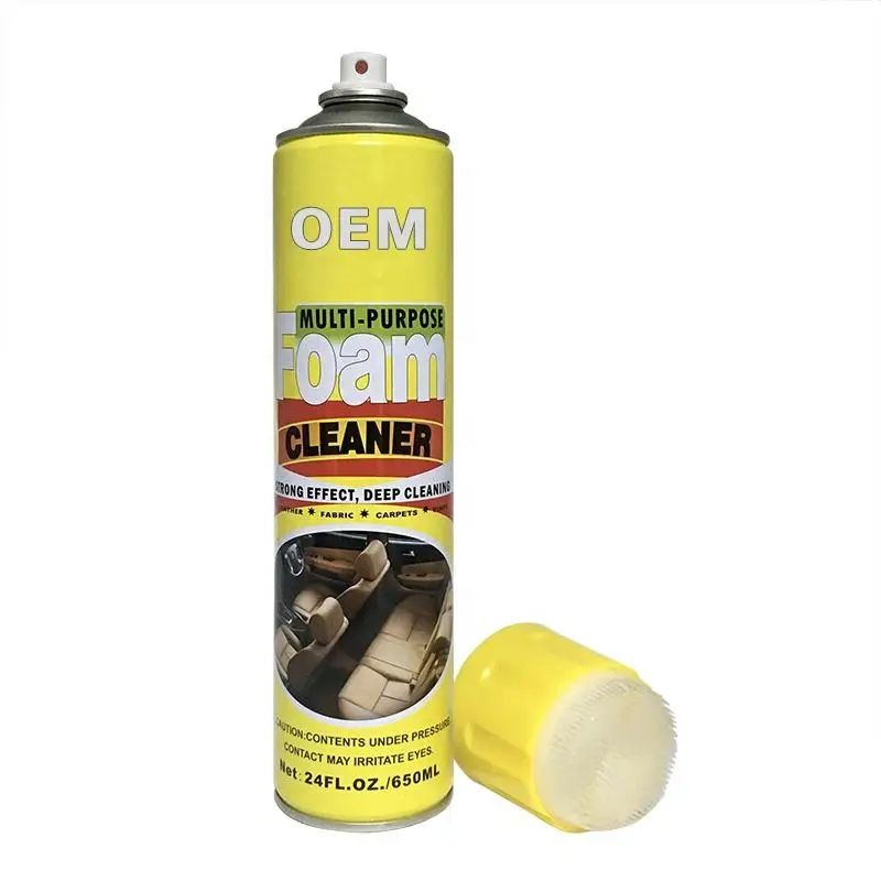 Foam Cleaner All Multi Purpose Foam Cleaner Spray for Deep Cleaning Cheap Wholesale Aerosol Foam Spray Cleaner