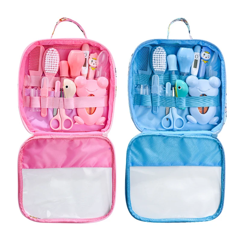Factory Custom Multi Pieces Baby Grooming Safety Baby Care Grooming Set Baby Health Care Kit