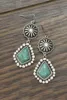 Ancient silver turquoise