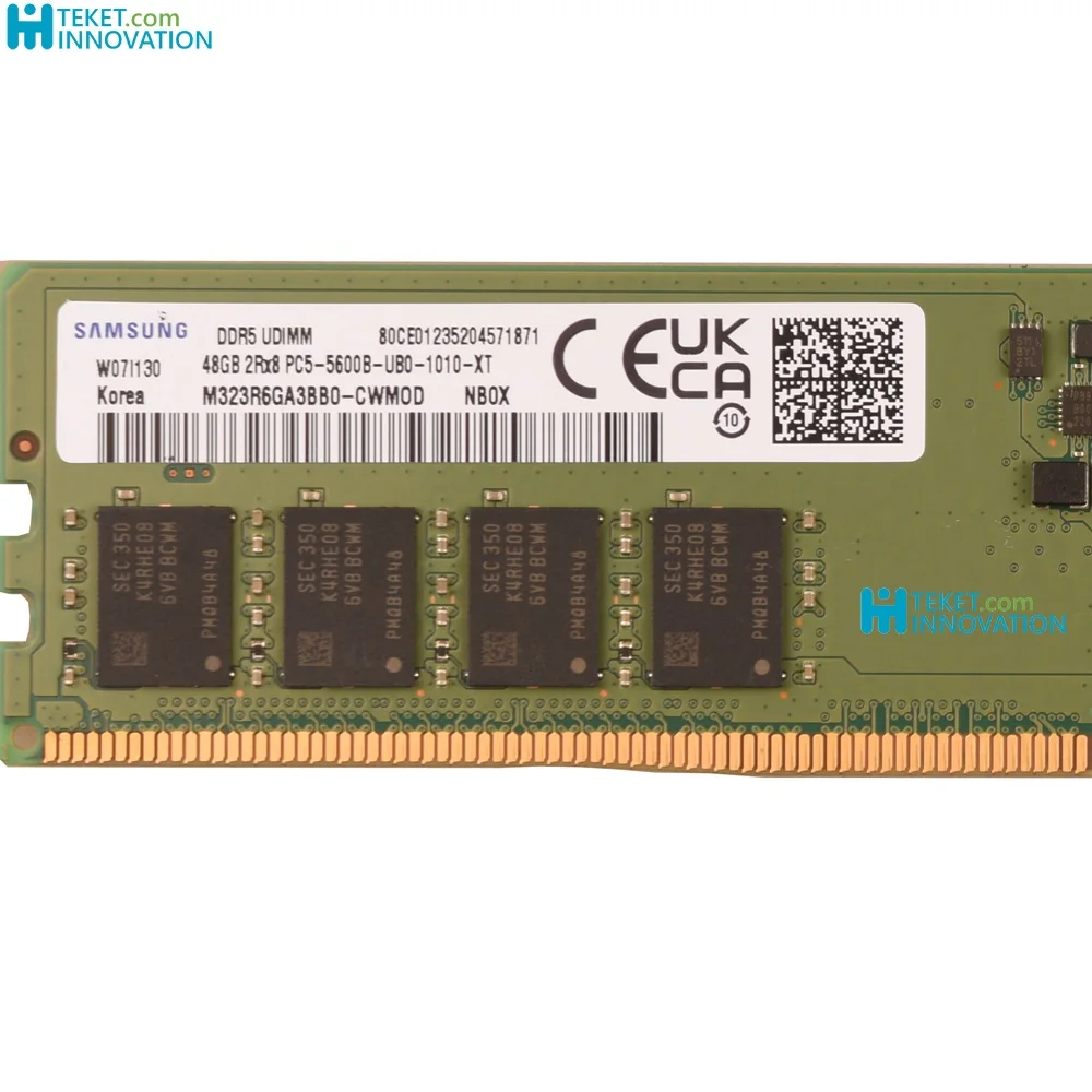 サムスンDDR5-5600アンバッファードDIMMUDIMM用M323R6GB3BB0-CWM