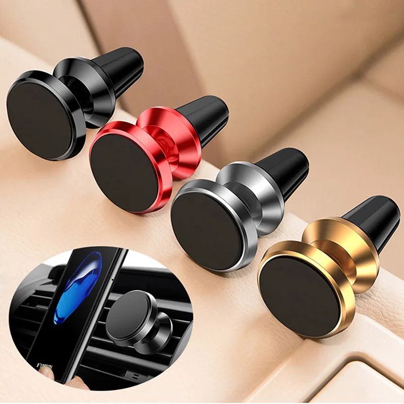 Universal Magnet Bracket Stand Mobile Phone Holder For iPhone 16 15 Pro Max Car Auto Air Vent Magnetic Car Phone Mount