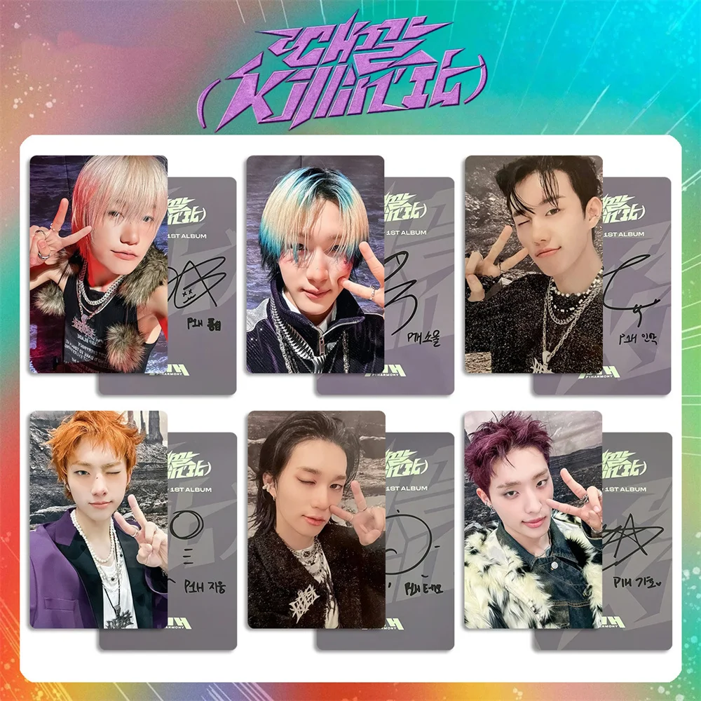 KPOP P1Harmony Album Killin It LOMO Cards JUMP up Special Card