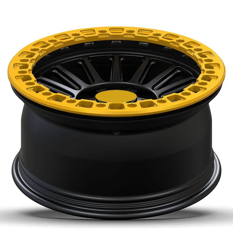 17 18 20 Inch Forged Wheels 5x127 6x139.7 5x150 for Defender Land Cruiser Wrangler 4x4 Off-Road Wheels With Anti-drop Plate manufacture