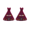 Tent Focal bead Wine Red SA143