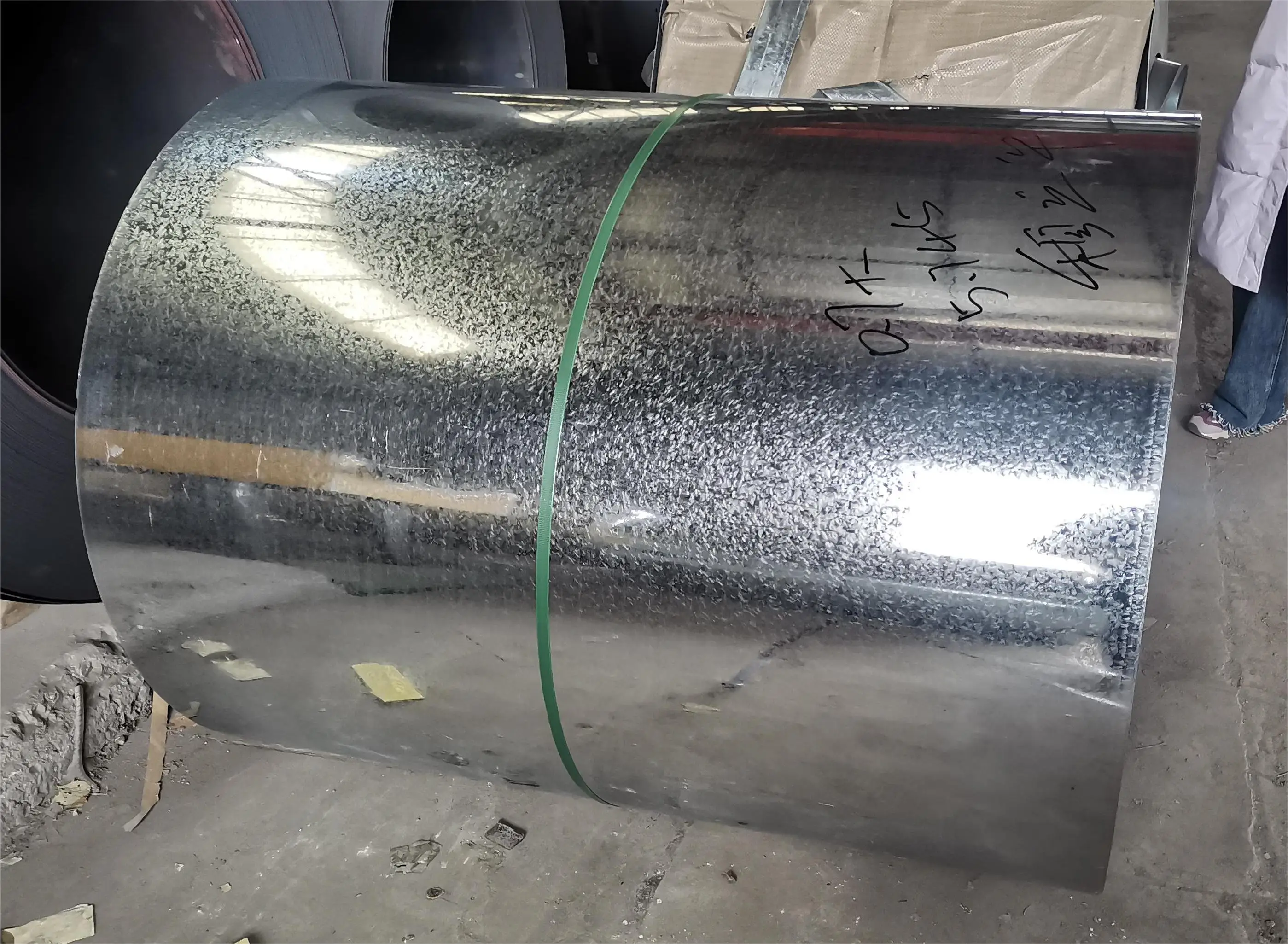 Hot Dipped Zero Spangle Galvanized Steel Coil Cold Rolled Zinc