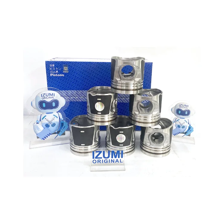 IZUMI ORIGINAL 6WG1 Piston Diesel Engine Piston For ISUZU