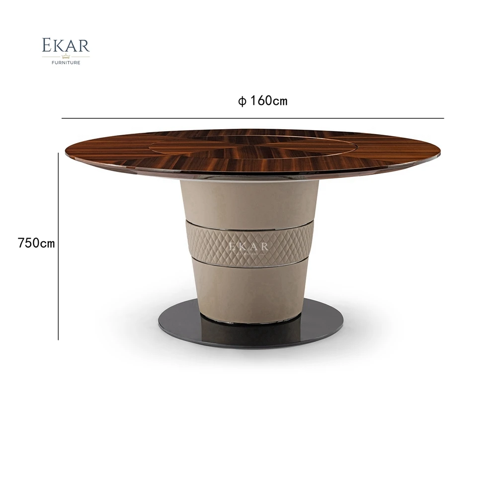 product rotating round dining table  functional and stylish dining furniture-68