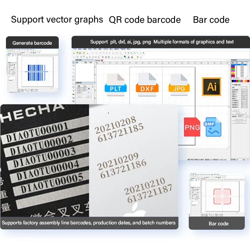 Mini Portable Laser Marking Machine, Hardware Engraving Machine, Desktop Laser Engraving Machine