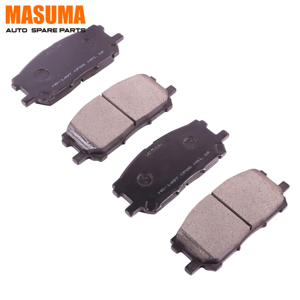 MS-1497 MASUMA Manufacturer Auto Parts 2Pair Brake Pads Set