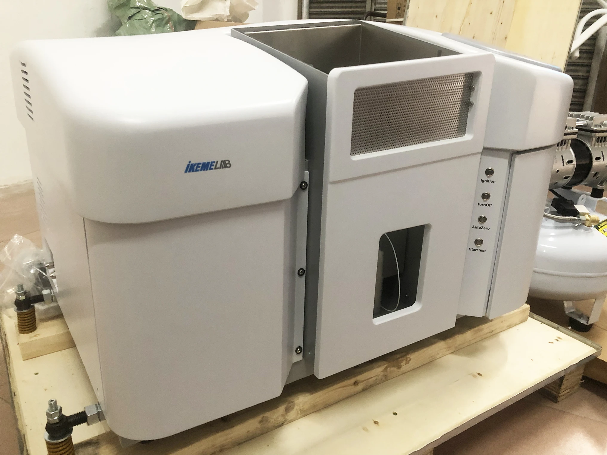 IKEME Lab Testing Double Beam Atomic Absorption Spectrophotometer Price Lab Aas Trace Metal Test Spectrometer for Metal Analysis
