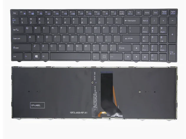NOBUページ Laptop Keyboard for Clevo N250 N650 N850 N950 N750 PA70 P950 ZX7
