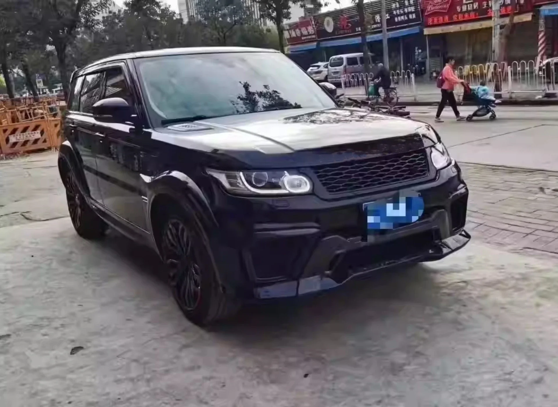 Front Rear Bumper Side Skirt Wheel Eyebrow For Land Range Rover Sport ...