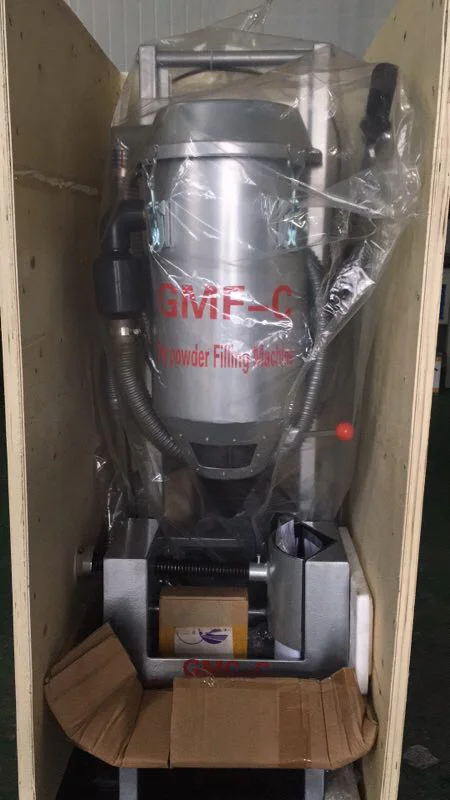 Howdy High Quality Refill Dry Chemical Powder Fire Extinguisher Filling Machine of Refill Equipment for Sale Wooden Box 20~80mm