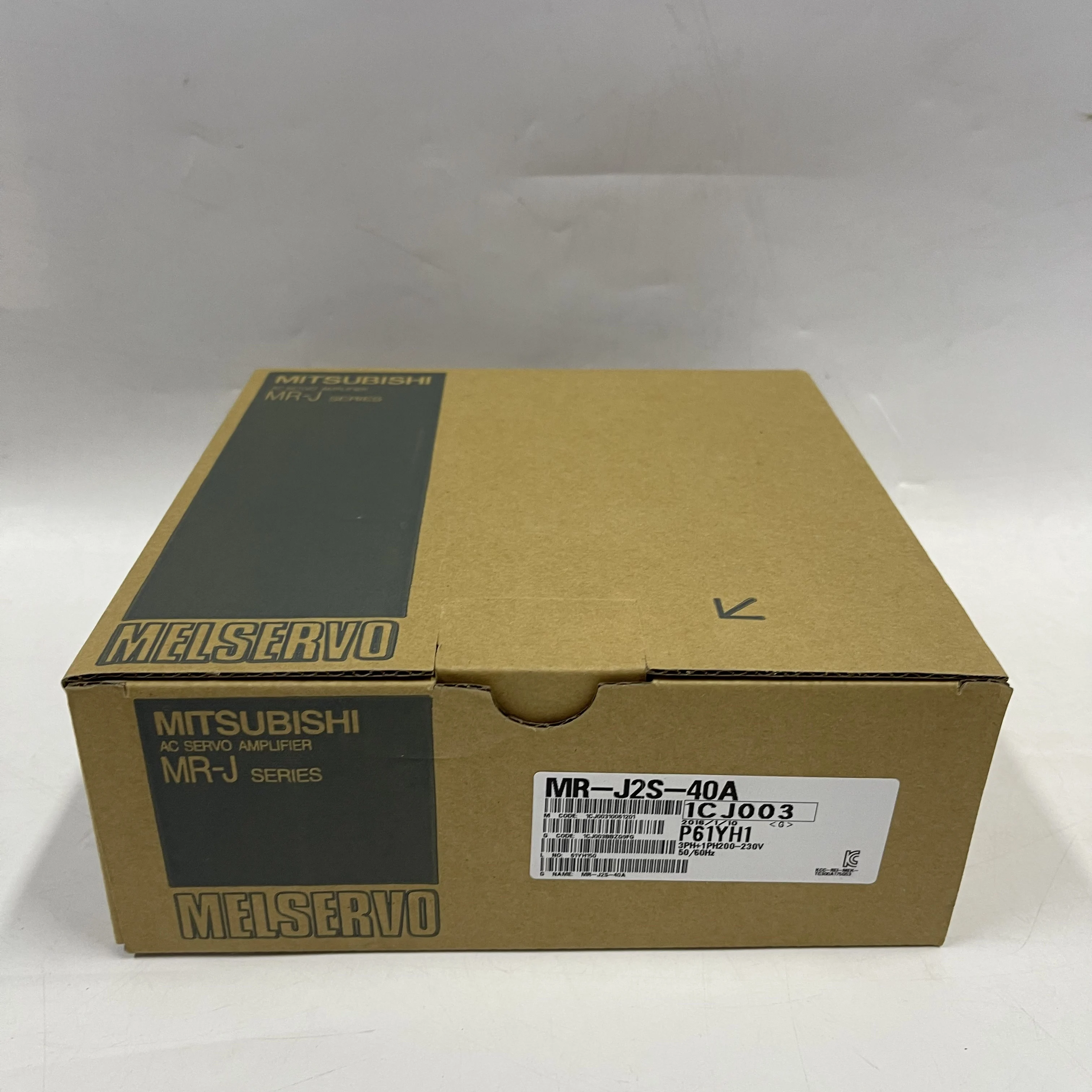 Mitsubishi AC Servo Amplifier MR-J2S-40A Mitsubishi AC Servo Amplifier MR-J2S-40A