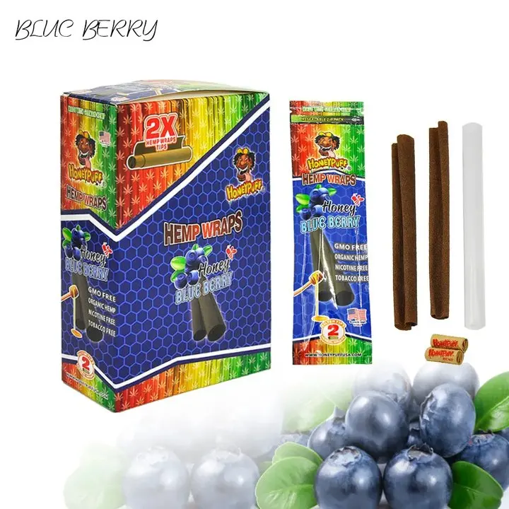 Wholesale Flavors Organic Hemp Wraps Papers Wrapping With Multi-flavored