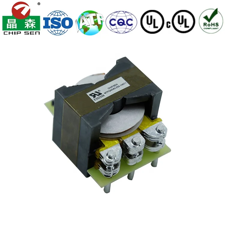 High Frequency Transformer 20 khz 5kva Pcb Planar Transformer 1000w Pulse Special Pq40 Transformer