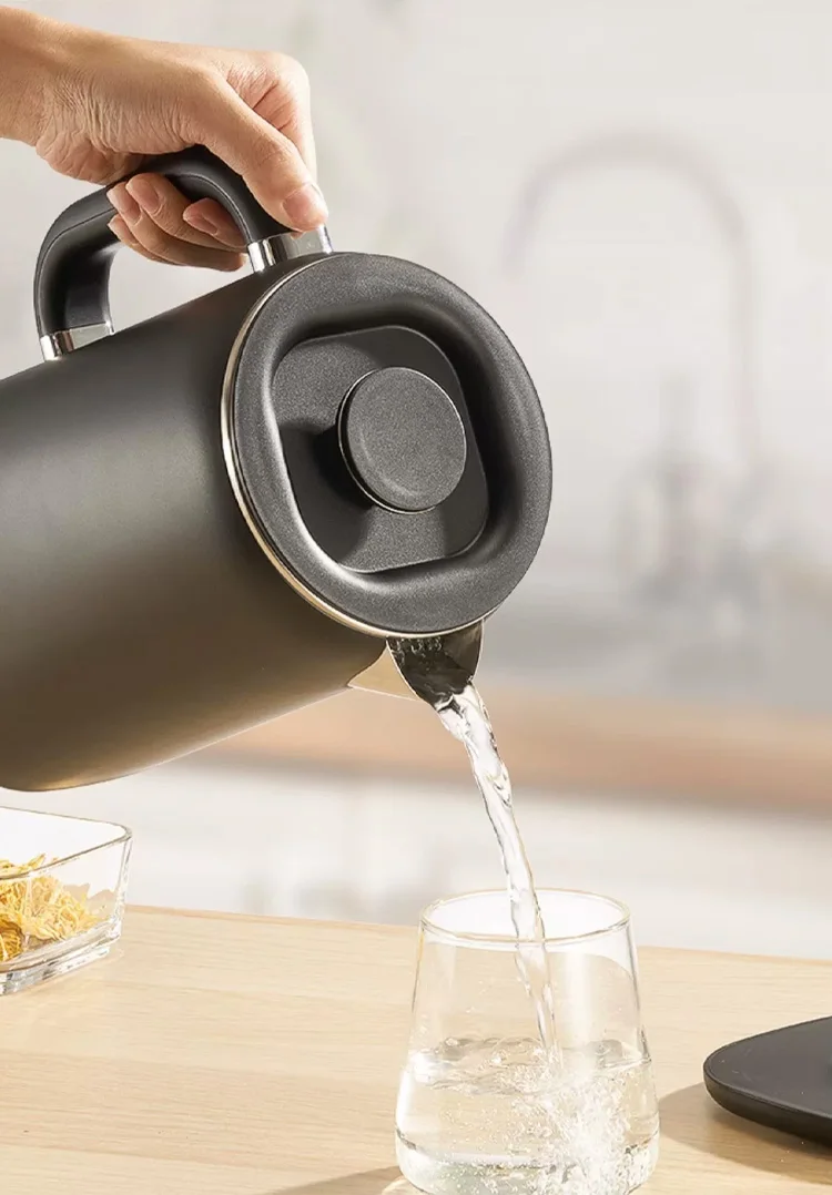 Digital Display Electric Kettle 1.8l Double Wall Electric Kettle With