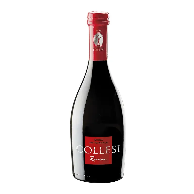 Collesi シャンパンスタイルビール 500ml瓶 職人による黒ビール 12本