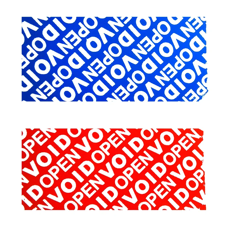 VOID Security Labels Customized Adhesive Warranty Packing Labels Stickers