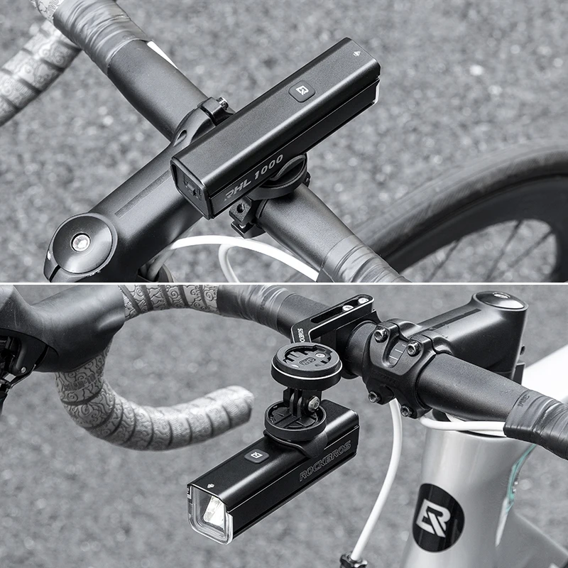 Adattatore per montaggio faro per bicicletta per attacco manubrio Ciclismo Luce anteriore LED Staffa portalampada Fotocamera T | IT